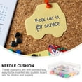 thumbnail image 4 of LOVEVER 100 Pcs Piques Rondes Plates pour Pouce Carte DIY Pushpin (Couleur Mixte), 4 of 6