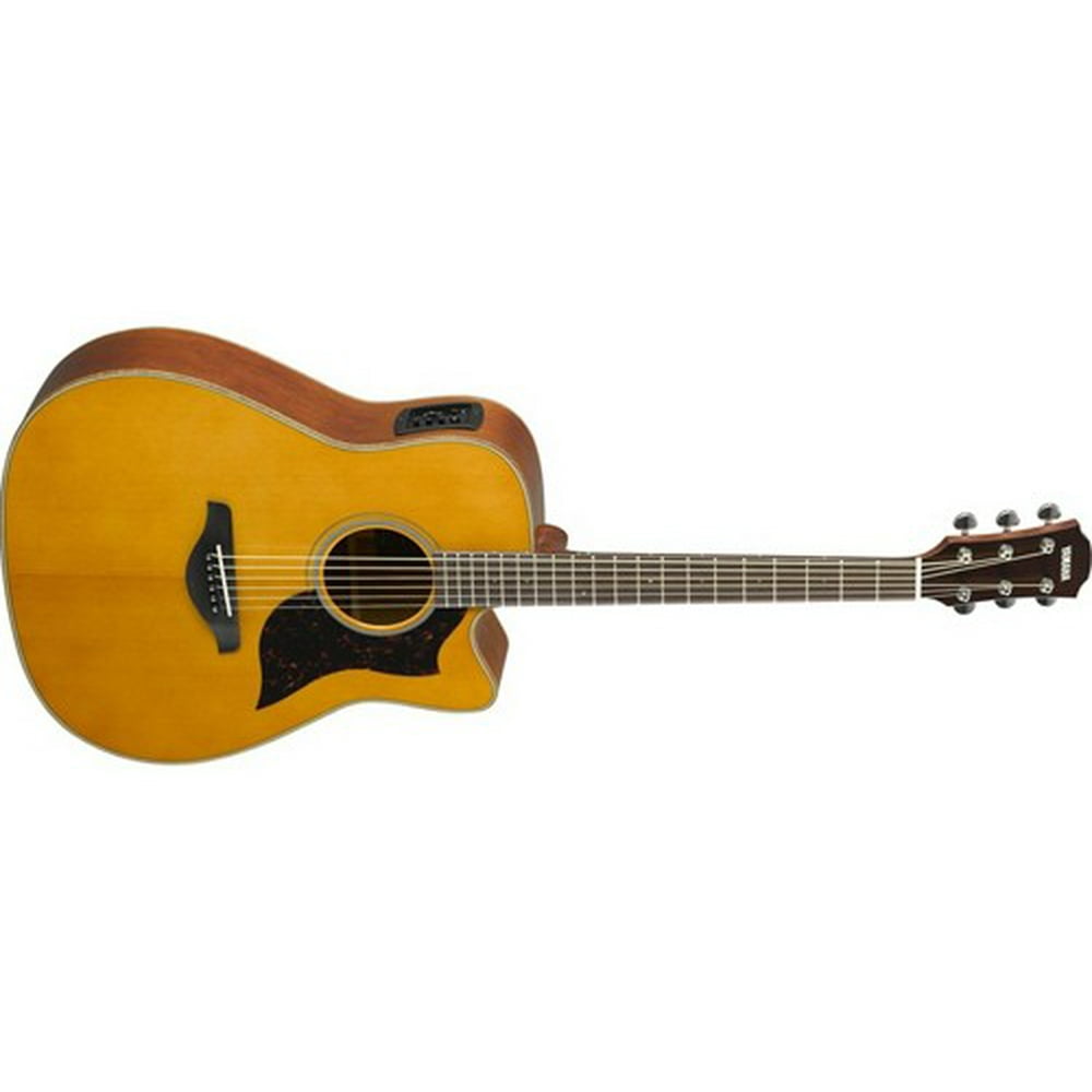 Yamaha A1M AcousticElectric Guitar (Vintage Natural)