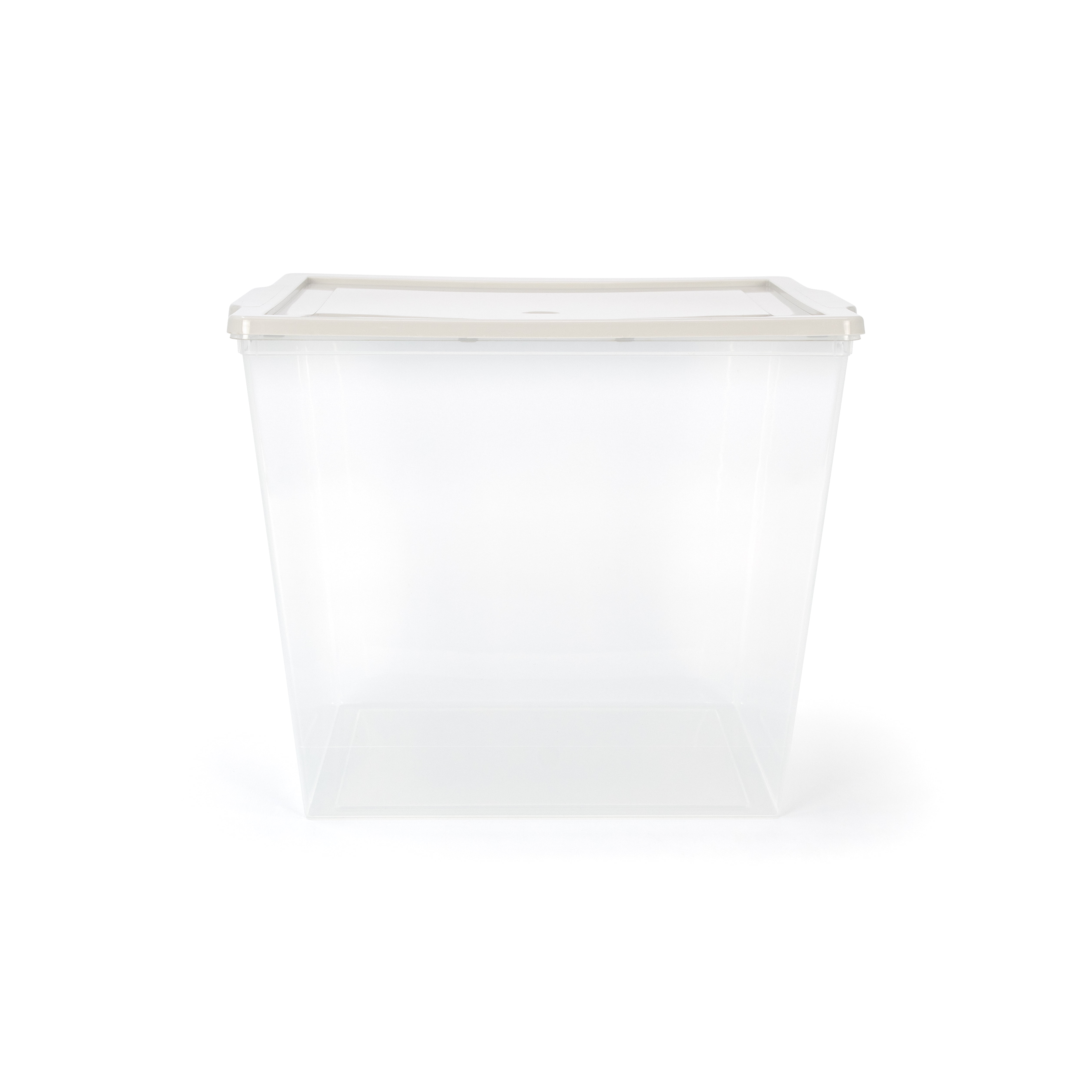 ModBoxTM 35L (9.2 gal.), Modular Series - Cool Grey & Clear