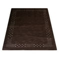 thumbnail image 4 of Rugsotic Carpets Handmade Rugs Hand Knotted Loom Rectangle 6'x9' Brown Wool for Indoor Use, 4 of 8