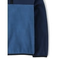 thumbnail image 3 of The Children's Place Boys Long Sleeve Colorblock Microfleece Half Zip Pullover, Sizes XS-XXL, 3 of 3