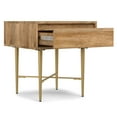 thumbnail image 3 of Simpli Home Fallon SOLID MANGO WOOD 20 inch Wide Square Contemporary End Table with Drawer in Natural, 3 of 7