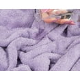 thumbnail image 3 of American Soft Linen Luxury 4 Piece Bath Towel Set, 100% Cotton Turkish Bath Towels for Bathroom, Lilac, 3 of 9
