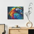 thumbnail image 6 of Fuzoiu Colorful Parrot Jungle Dream Print Canvas Wall Art for Bathrooms,Wall Decor for Bedroom,Framed Artwork for Wall,Modern Wall Decorations Prints Picture for Kitchen Home, 6 of 6