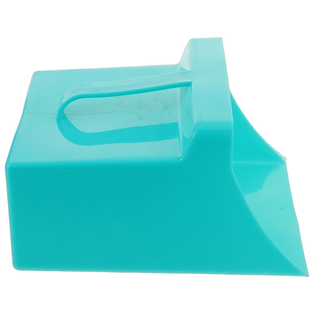 GOOHOCHY Pala recogedora de basura de mano - Recogedor de basura de plástico con mango - Pala recogedora de basura para recolección de basura - Accesorios de limpieza para exteriores