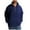 Navy, variant on fatyb Mens Fleece Sweatshirts Quarter Zip Stand Collar Pullover Shirts Long Sleeve Casual Fall Winter Tops