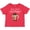 Red, variant on Ahoy, There I'm Four- Pirate Monkey Boys or Girls Toddler T-Shirt
