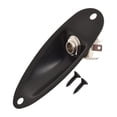 thumbnail image 2 of Mosiee Guitar Parts Jack Socket With Screws Accessories Boat Shaped Electric Guitar Fd Socket For Strat Style Jack Plate, 2 of 9