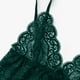 Fankiway Lingerie pour Femmes Plus Size Set Femmes Satin Soie Camisole Shorts Ensemble Pyjama Vêtements de Nuit Dentelle Ensembles de Lingerie 3Pcs Femmes Dégagement – image 3 sur 4