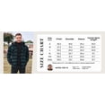 thumbnail image 5 of COOFANDY Men's Flannel Shirt Jacket Warm Quilted Lined Hooded Long Sleeve Plaid Shirt Jackets, 5 of 6