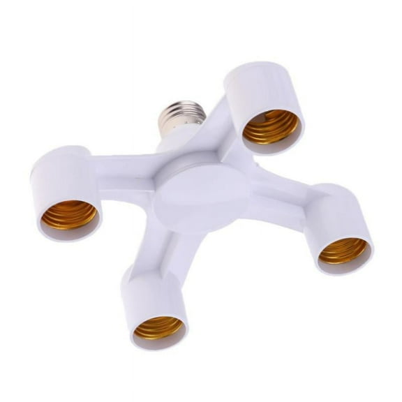 Adjustable Light E27 Lamp Adapter Bulb Holder Socket Base Splitter