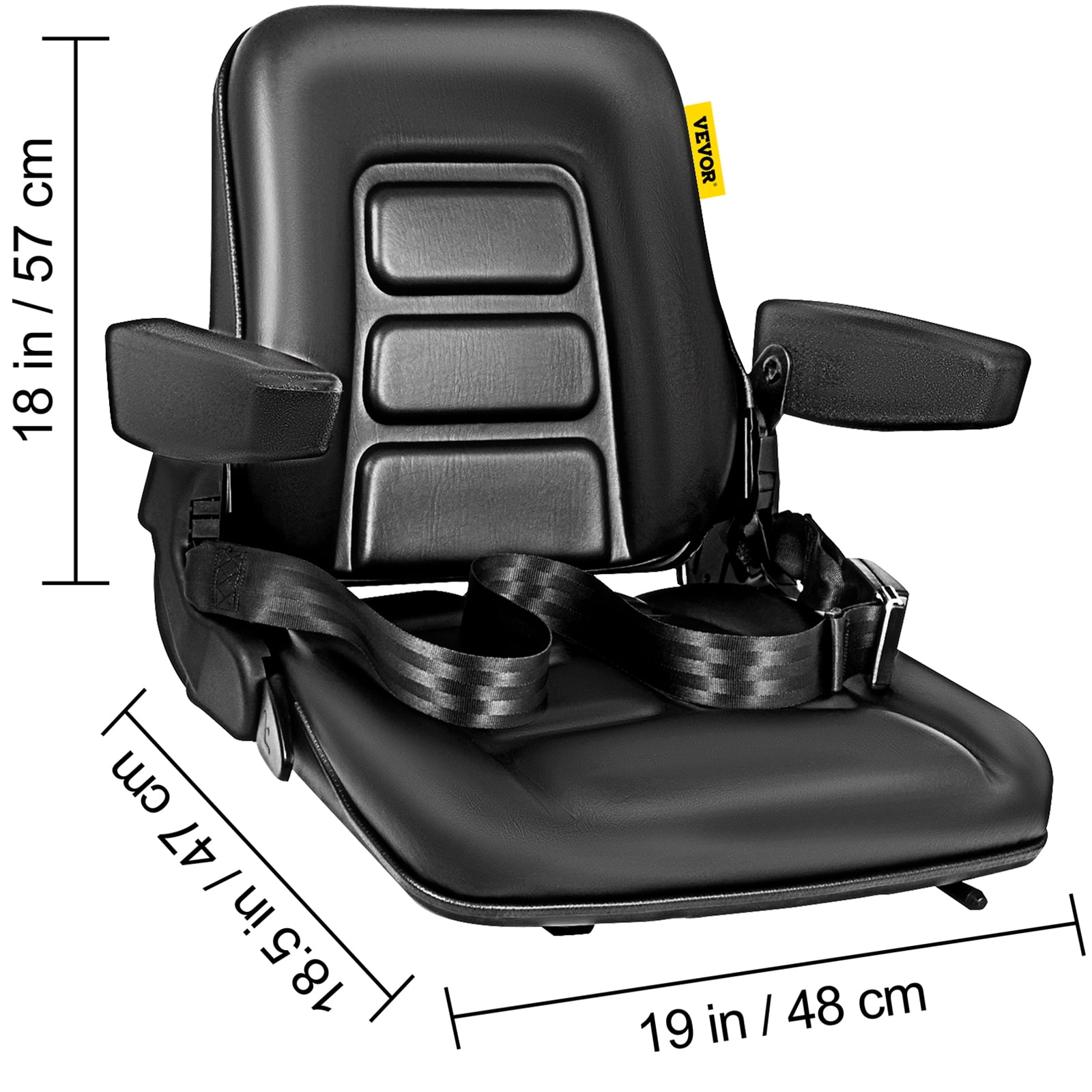 NEW SUSPENSION SEAT TRACTOR FORKLIFT EXCAVATOR VACUUM FOAMING SKID LOADERS PVC 