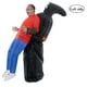 thumbnail image 3 of Horror Skeleton Inflatable Clothes Ghosts Hug Man Costume Funny Suit Dark Death Catch Me Inflatable Costumes, 3 of 5