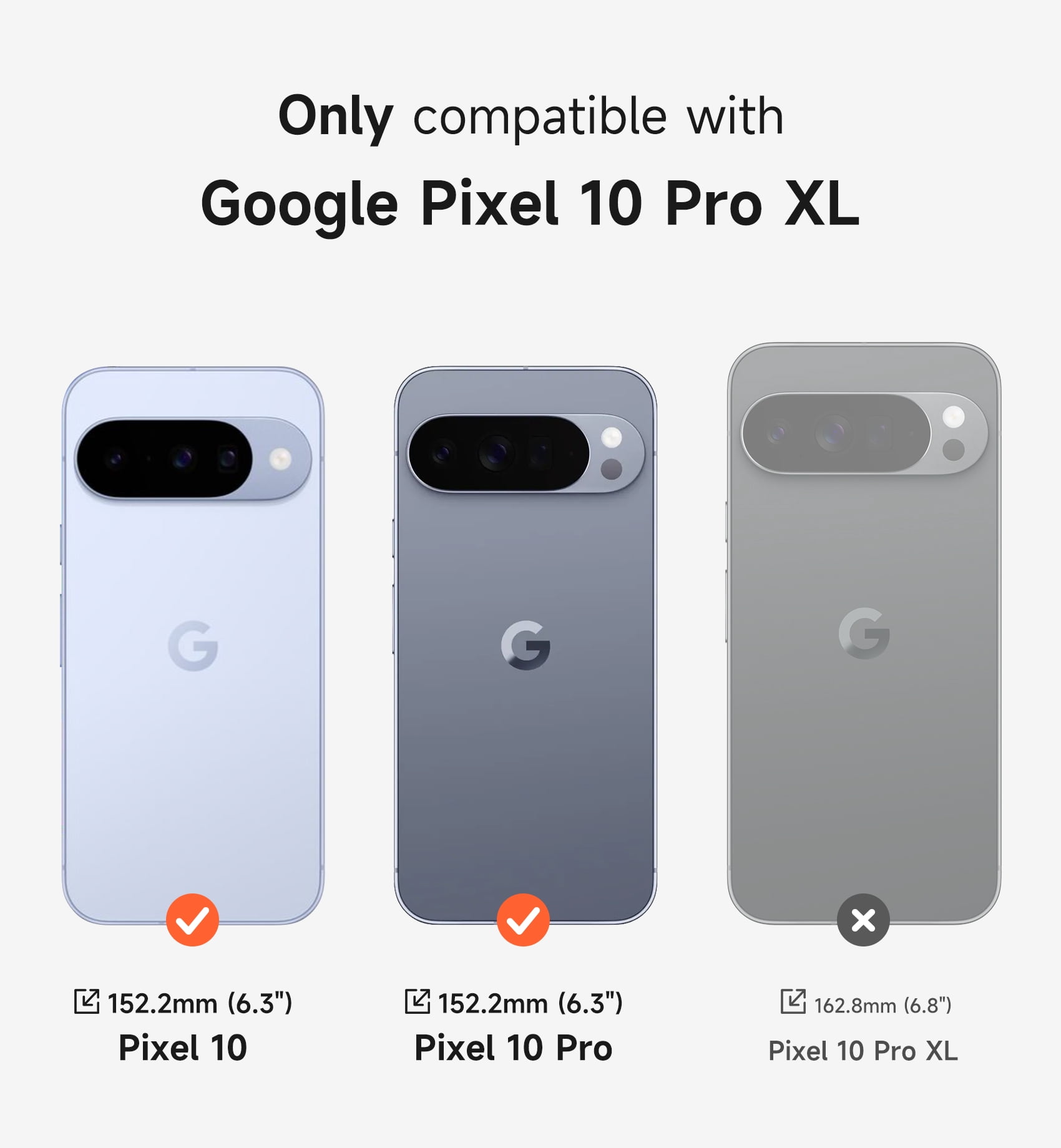 Suritch for Google Pixel 10 Pro XL Phone Case, Magnetic Shockproof Protective Cover with Camera Cover and Adjustable Metal Kickstand, Blue