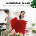 thumbnail image 5 of Farfi 1 Set Grill Pan Scraper Non-slip Fadeless PC Dishwasher Safe Pan Cleaning Scraper for Glass (Red), 5 of 13