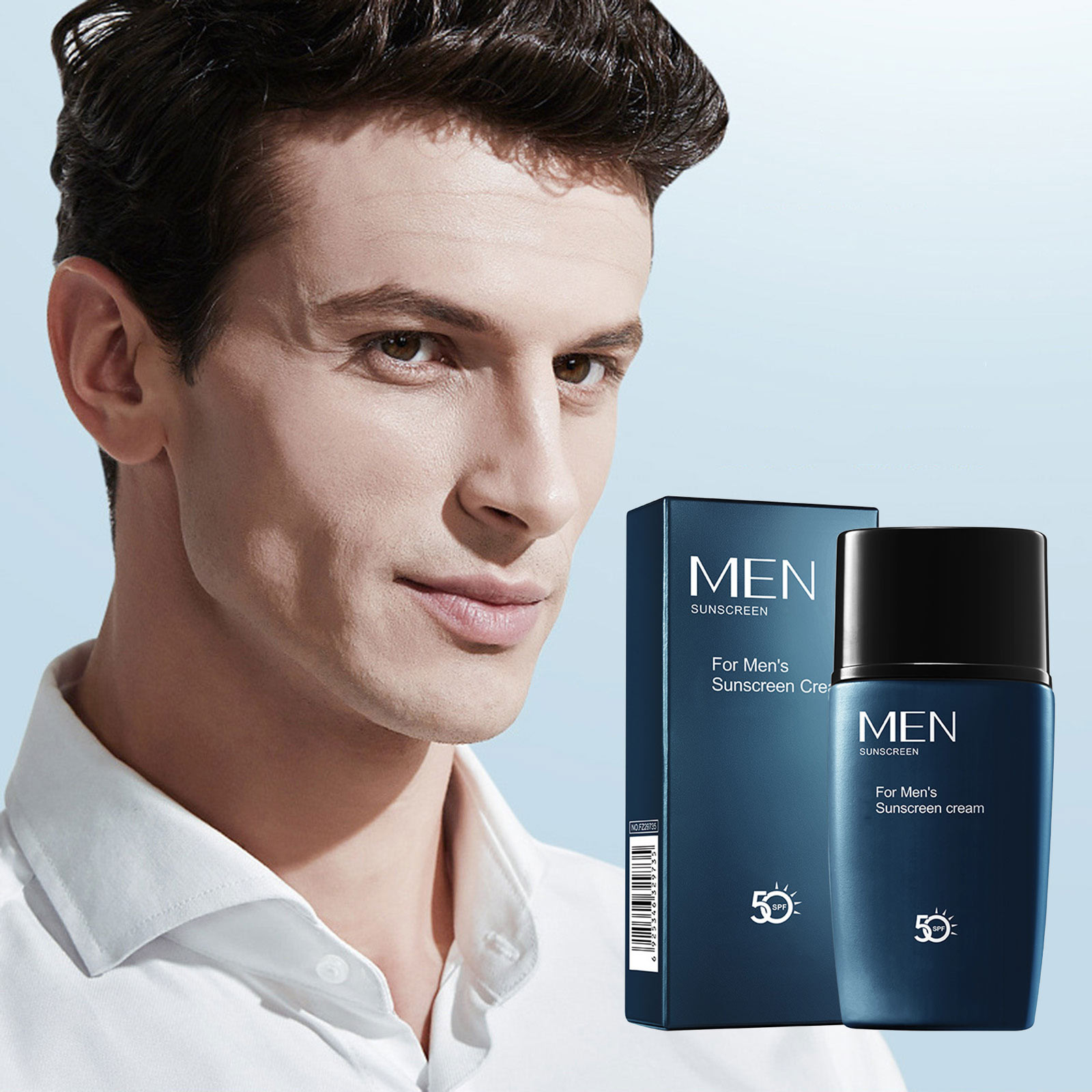 BONINGGG Men&amp;#39;s Sunscreen Refreshing Moisturizing Non Greasy Sunscreen ...