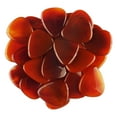 thumbnail image 5 of Exotic Plectrums - Carnelian Stone Guitar Or Bass Pick - 3.0 mm Ultra Heavy Gauge - 351 Shape - Specialty Handmade Gemstone Exotic Plectrum - 3 Pack, 5 of 7