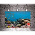 thumbnail image 1 of ABPHQTO 150x220cm Ocean World Blue Sea Colorful Fish Fondo Niño Telón de fondo para fotografía, 1 of 2