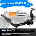 thumbnail image 4 of Kojem Trailer Hitch 2-Inch Receiver for 2007 2008 2009 2010 2011 Honda CRV CR-V Class 3 Tow Hitch, 4 of 12