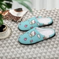 thumbnail image 5 of Womens Cozy Slippers Hello Kitty Warm Soft Plush Slipper Slip-on House Shoes for Home Indoor Outdoor, 5 of 7