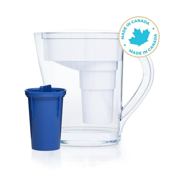 Santevia MINA Alkaline Pitcher Made In Canada | Chlorine and Lead Water Filter