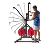 Sunny Health & Fitness Multifunctional Strength Training Cable Home Gym – Complete Pully Workout System with Training Attachments - SF-HG92401