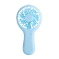thumbnail image 2 of Injueey Ventilador USB de plástico liviano y portátil para oficina y viajes - Regalo de verano Ventilador de carga USB conveniente Ventilador Electrodomésticos azul, 2 of 6