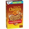 (2 pack) Honey Nut Cheerios, Heart Healthy Gluten Free Breakfast Cereal, Family Size, 18.8 oz