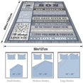 thumbnail image 6 of Gifts for Son Blankets - Fathers Day Son Gifts from Mom - Birthday Gifts for Son - Gift for Son - Son Birthday Gifts - Graduation Gifts for Adult Grown Son - to My Son Throw 50"x60", 6 of 6