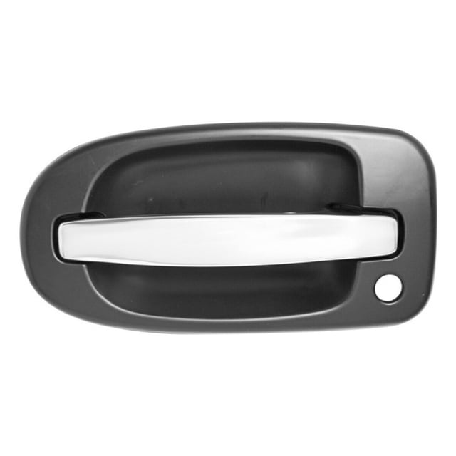 Manija de Puerta Exterior HUSHAN para Chevrolet Uplander 2005 A 2008 Lado Izquierdo Color Cromado/Negro