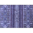 thumbnail image 1 of Ahgly Company Indoor Rectangle Abstract Blue Modern Area Rugs, 2' x 3', 1 of 4