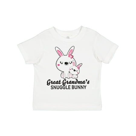 

Inktastic Great Grandmas Snuggle Bunny Easter Girls Toddler T-Shirt