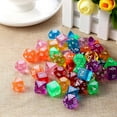 thumbnail image 6 of 7Pcs/Set Translucent Polyhedral Dice Set for Dungeons Dragons Pathfinder D&D RPG (D4 D6 D8 D10 D12 D20 D%), 6 of 7