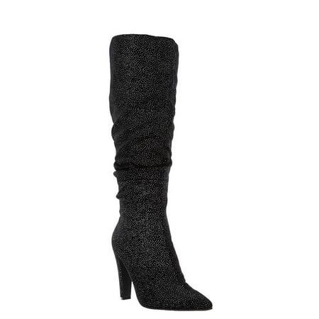 UPC 716142077731 product image for NINA Diandra Women/Adult shoe size 7 Casual DIANDRA-YG-BLACK-SILVER-GAL Black/Si | upcitemdb.com