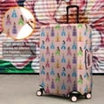 thumbnail image 4 of Colorful Princess Pattern Luggage Cover Fashion Suitcase Cover Baggage Covers Fit 25-28 Inch Luggage (Go Travel), 4 of 5