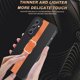 thumbnail image 2 of KADEM For Samsung Galaxy A55 5G Case Leather TPU Acrylic Anti-Scratch Phone Cover - Orange, 2 of 5