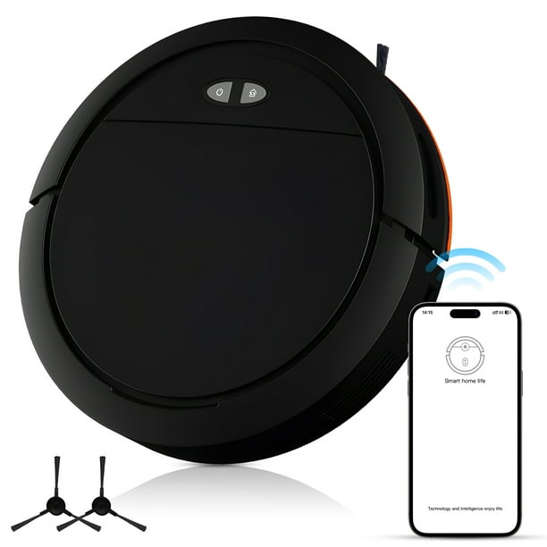 Robot Aspirador y Trapeador Combo Max 4000Pa Succión WiFi Control de Aplicación Robot Aspirador con Instrucción de Voz Autocarga Barrido Aspiración Trapeador Aspirador Robótico Húmedo y Seco 3 en 1 pa