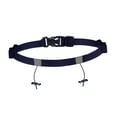 thumbnail image 4 of Quzzie Race Number Belt with Adjustable Closure And 6 Loops for Carrying Nutrition. Reflective Polyester Sports Belt. Comfortable And Secure for Racers. Dark Blue, 4 of 8