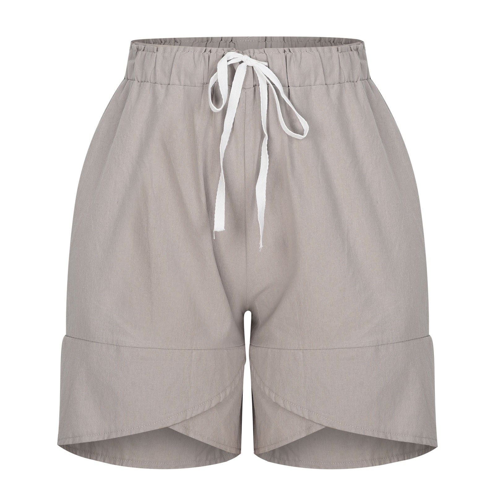 Asymmetrical Waist Bermuda Shorts - Women - Ready-to-Wear
