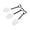 50PC, variant on Pcs Shovel Spoons, Creative Dessert Ice Cream Spoons With Cute Design, Disposable Party Tableware For & S, Multifunctional Spoons For Coffee Tea & Butter,