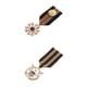 thumbnail image 1 of 2 Insignias de Vintage Unisex, Broche de Estrella, Joyería, 1 of 9