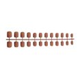 thumbnail image 1 of Guardurnaity Juego de uñas postizas cuadradas, uñas postizas artificiales resistentes a los arañazos, cobertura completa, pegatinas de manicura de fuerte Arte de uñas tipo 18 Guardurnaity CE012298-20B, 1 of 6