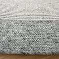 thumbnail image 3 of SAFAVIEH Braided Lars Geometric Reversible Area Rug, Gray/Ivory, 5' x 5' Round, 3 of 11