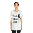 thumbnail image 4 of Best Mom Ever T Shirt Unisex Tee Cat Lover Mother's Day, 4 of 12