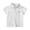 Z2 White, variant on REDARER Toddler Girls Boys Cotton Summer Polo Shirt Short Sleeve Versatile Children Casual Top,4-5 Years