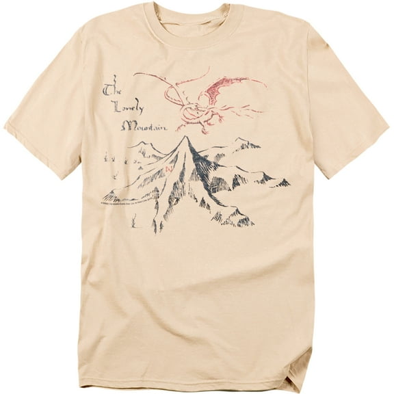 The Hobbit T-Shirt Lonely Mountain Unisex Graphic Tee For Men & Women