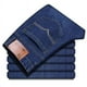thumbnail image 4 of Pantalones vaqueros finos de primavera y verano, pantalones casuales holgados de pierna recta para hombres, pantalones de trabajo de mediana edad, pantalones largos resistentes al desgaste para, 4 of 6