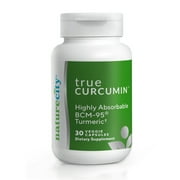 NatureCity TrueCurcumin  BCM-95 Curcumin & Turmeric Essential Oil Extract, 30 Vegetarian Capsules