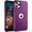 Deep Purple, variant on for iPhone 11 Pro Max Case, 2 in 1 Slim Fit Heavy Duty Rugged Hybrid Shockproof Soft TPU Bumper Hard PC Protective Girls Women Boy Men Case Cover for iPhone 11 Pro Max 6.5" 2019, Purple/Green