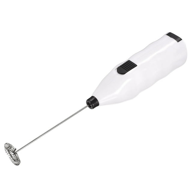 Mini Eléctrico Vaso Agitador Mezclador, Mini Manual Batería Operado Agitador Blanco para Bricolaje Brillantina Vaso Copa